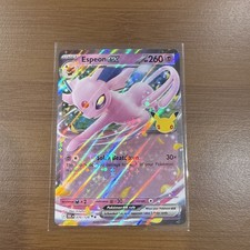 Espeon ex 070/128 Pokémon Card 151 Double Rare Holo - English 2023 picture