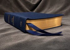 septuagint with apocrypha greek and english Brenton Leather LXX Navy Blue picture