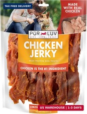 Pur Luv Chicken Jerky Dog Treats, Made with 100% Real Chicken Breast, 16 Ounces, picture
