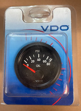 VDO Oil Pressure Gauge, GA-52 80psi 10-184 Ohms, Part # 350-104 picture