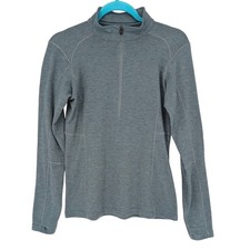 KUHL Reactiv Lite Grid 1/4 Zip Pullover Women S Blue 4486 Performance Layering picture