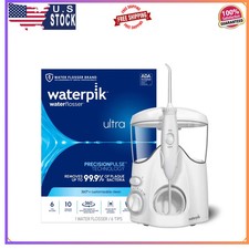 Waterpik Ultra Water Flosser 10 Pressure Settings 6 Tips ADA Accepted White picture