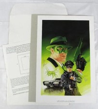 1989 Avalon The Green Hornet Signed Van Williams & Dave Dorman 12 X 18 Art Print picture