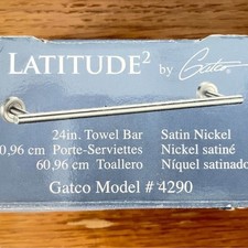 GATCO 4290-SN 24'' Latitude II Towel bar, Satin Nickel picture