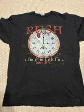 2011 Rush Time Machine Tour Shirt D1105 picture