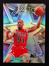 1997-98 Fleer Ultra Dennis Rodman Ultra Stars #10 Insert Chicago Bulls picture