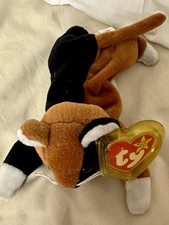Ty Beanie Babies Chip Cat Plush Beanbag Retired Vintage 1996 MPN 4121 picture