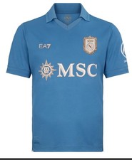 SSC NAPOLI HOME JERSEY 2026/27 100th DE BRUYNE 11 or CUSTOM EMPORIO ARMANI picture