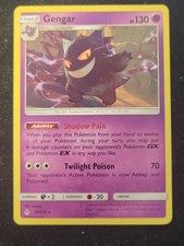 Pokémon TCG Gengar 70/214 Non Holo Rare Sun & Moon Unbroken Bonds NM🔥 picture