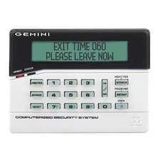 Napco Gem-Rp1cae2 Wireless Intrusion Keypad, 5-7/8