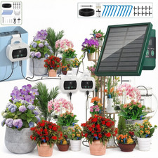 Solar/Electric Automatic Drip Irrigation System for Outdoor/Indoor with 2200mAh picture