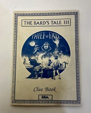 The Bard's Tale III Thief of Fate Clue Book Paperback Electronic Arts 1988 picture