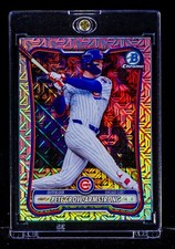 Pete Crow-Armstrong RARE MEGA REFRACTOR INVESTMENT CARD Chicago Cubs SP picture