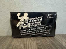 1991 Action Packed Football Factory Sealed Box picture