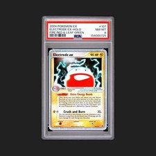 PSA 8 - Electrode EX #107 - 2004 Pokemon EX Fire Red & Leaf Green picture