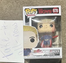 CUSTOM BLOODY Funko Pop Vinyl: Homelander #978 In Protector plus  picture