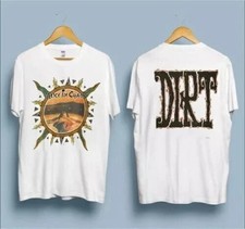 Alice in Chains Dirt 2 Side Vintage White Band Unisex T-Shirt S-5XL KH10000 picture