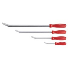 Milwaukee 48-22-9214 4-Piece Chrome Finish All Metal Core I-Beam Pry Bar Set picture
