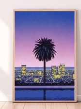 Hiroshi Nagai Poster Japanese Retro Art Wall Decor Unframed Print 24x36 picture