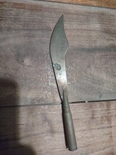 VINTAGE 1945 WWII TRENCH ART Brass LETTER OPENER  picture