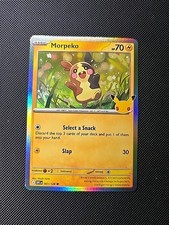 Morpeko 061/128 ME: 30th Celebration Pokemon Holo Stamped Anniversary picture