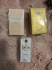 Givenchy Versace Dior Mini Perfume Lot Irresistible Yellow Diamond J'adore 5ml picture