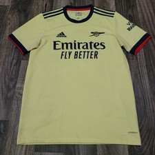 Arsenal London Adidas 2021/22 Away Football Shirt Soccer Jersey Medium (Stained) picture