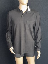 James Perse Men 3 Sueded Cotton Polo Shirt Made In USA Retail $195 picture