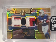 2022 Panini Gold Standard - RPA Double James Cook #250 Prime 01/49 (AU, MEM, RC) picture