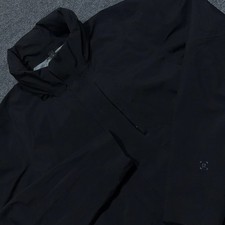 Lululemon Storm Field Jacket Small Mens Black Utility Full Zip Hooded Rain picture