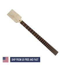 Baritone Electric Guitar Neck 24Fret 30inch maple wood Paddle Head Rosewood picture