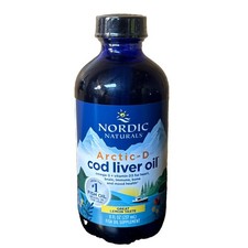 Nordic Naturals Arctic CLO - 100% Wild Cod Liver Oil with Vitamin D, Lemon, 8 Oz picture