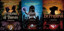 Princess of Thieves, Suddenly Super & Be Prepared Twisted Tale Disney USA Stock picture