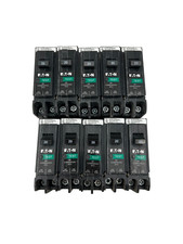 (10) Used Eaton BRP120AF Combination AFCI Circuit Breaker 20A 1-Pole 120/240VAC picture