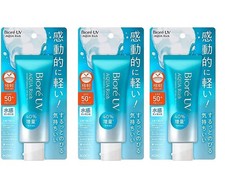 KAO Biore UV Aqua Rich Watery Essence 3 Pack Sunscreen SPF50+/PA++++ 70g picture