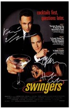 SWINGERS  Signed Poster 11x17 Vince Vaughn, Jon Favreau, and Heather Graham picture