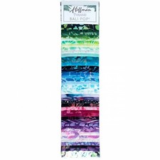 Hoffman 2-1/2in Strips, Paradise Bali Pops 12Th Generation 40pcs 100% Quilt Cott picture