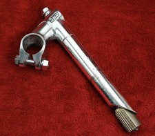 Vintage JUN Quill Stem Road Bike 70s Clamp 25.4mm Reach 45mm Insert 22.2mm Japan picture