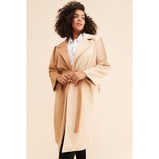 Anthropologie Du Paradis Two Tone Oversized Overcoat Size 3x picture