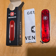 Wenger Swiss Army Knife Red 3-Tool Multi-Tool Keyring.  picture