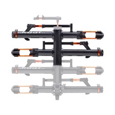 Kuat NV 2.0, 2-Bike Add-on Tray Hitch Rack - Gray Orange Anodize picture