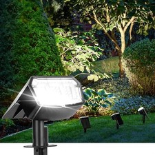 Solar Spot Lights Outdoor Waterproof 4 Pack IP65, 63 LED 3 Lighting Modes picture