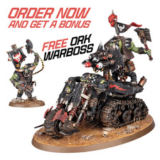 Ork Wartrakk Warhammer 40K Armageddon 11th Ed On Sprue Orks Free Warboss picture