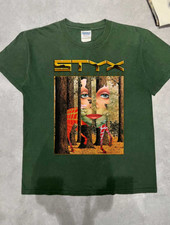Styx Band The Grand Illusion Tour 2025 T Shirt Full Size S-5XL picture