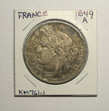 France 5 Francs Silver Coin Currency KM#761.1 picture