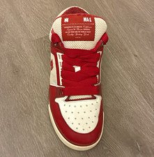 AMIRI MA-1 Men’s Low Top Lace Up Sneakers Red/White Colorblock New Box picture