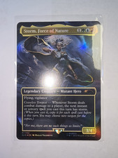 MTG SLD Storm, Force of Nature #1742 Rainbow Foil NM/M picture