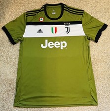 Adidas Authentic Juventus Green Slim Fit Soccer Jersey Men’s Size 4XL picture