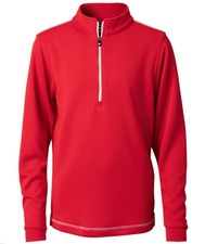 Footjoy Youth Half-Zip Contrast Stitch Junior (Multiple Colors & Sizes) (logo) picture