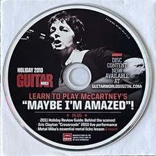 Eric Clapton - Guitar World Holiday 2010 CD-ROM picture